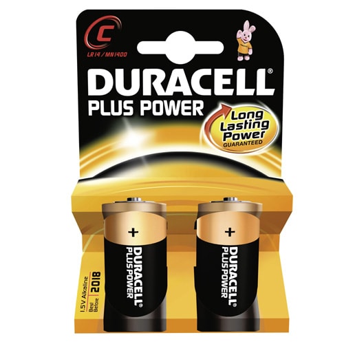 Duracell Baby Cell C Batteries In Double Pack