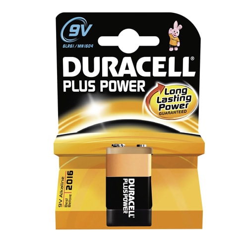 Duracell 9V Block Battery