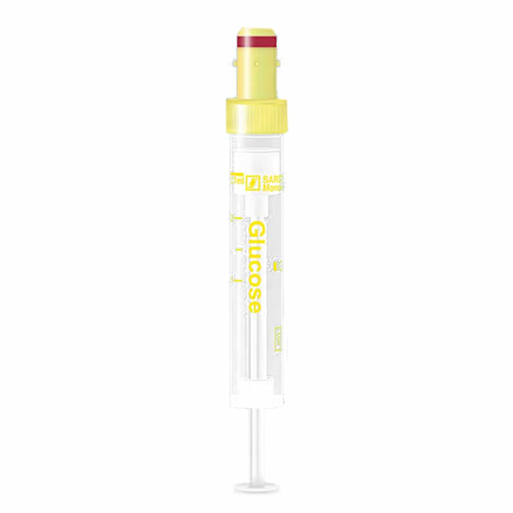 S-Monovette With Fluoride For Glucose Examinations