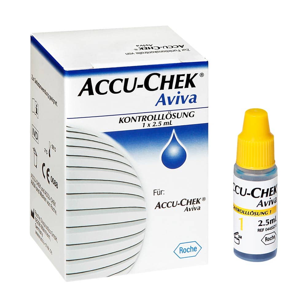 Accu-Chek Aviva Control Solution For The Detection Of Measurement Errors