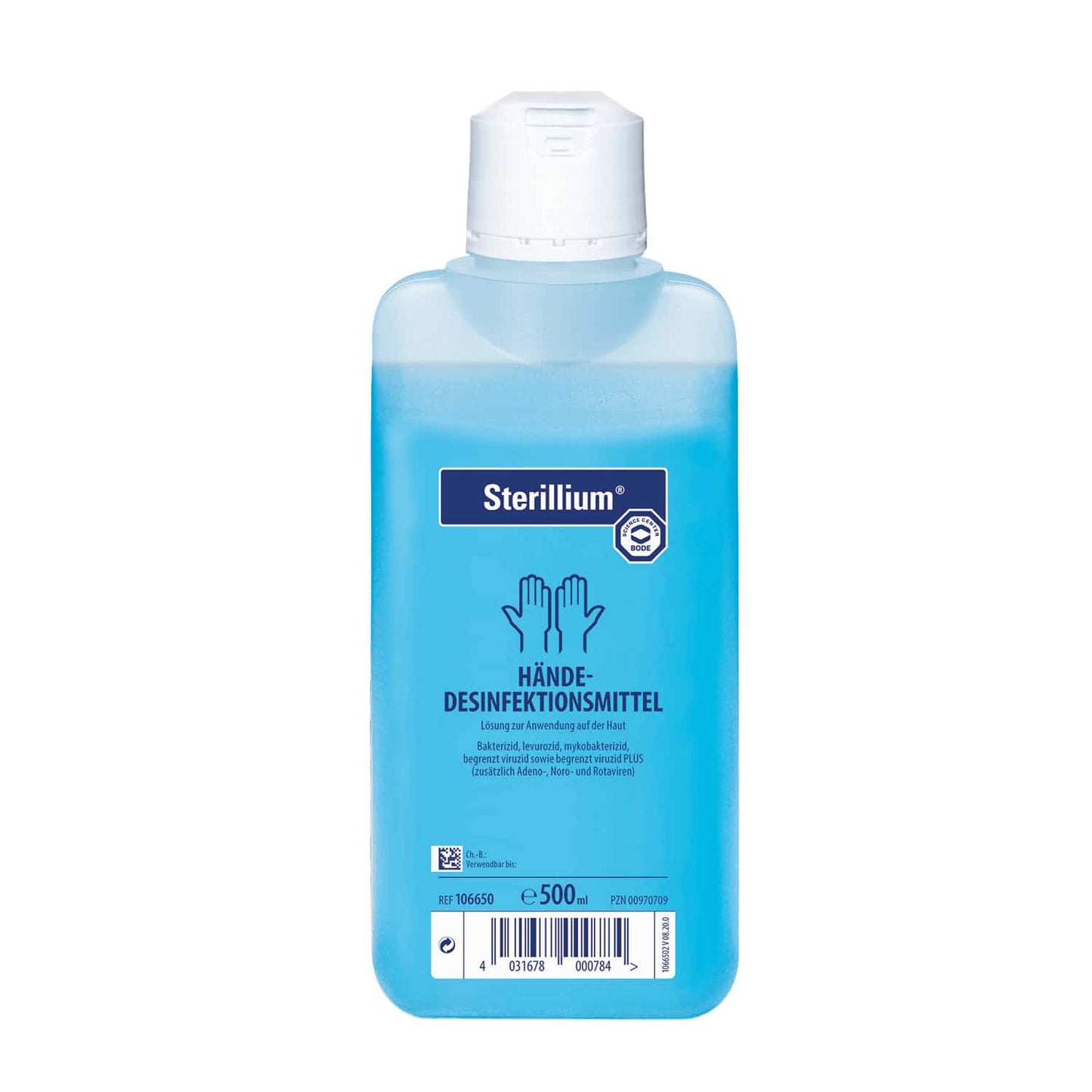 Sterillium Hand Sanitizer With A Broad Spectrum Of Efficacy
