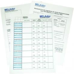 Melag Documentation Sheets | 10 Pads Of 1000 Sheets