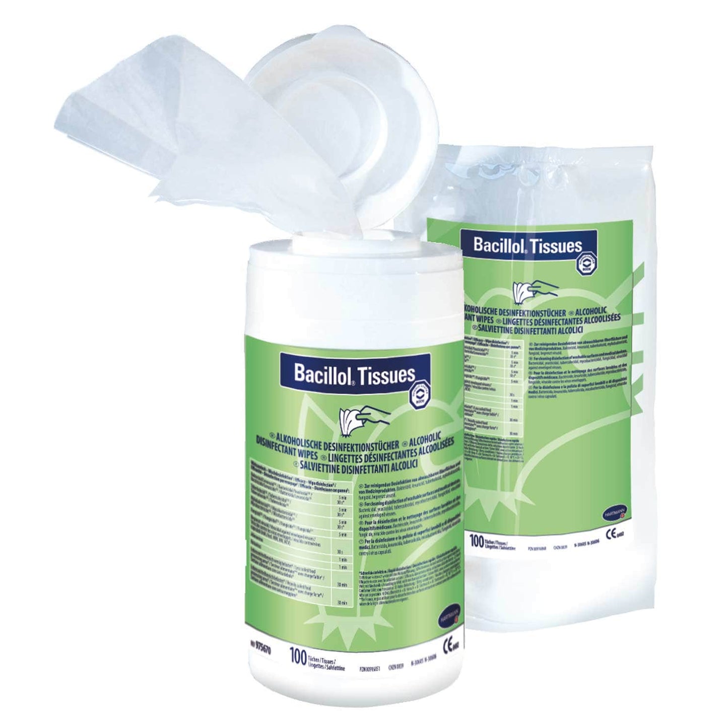 Refill Bags For Bacillol® Tissues Disinfectant Wipes