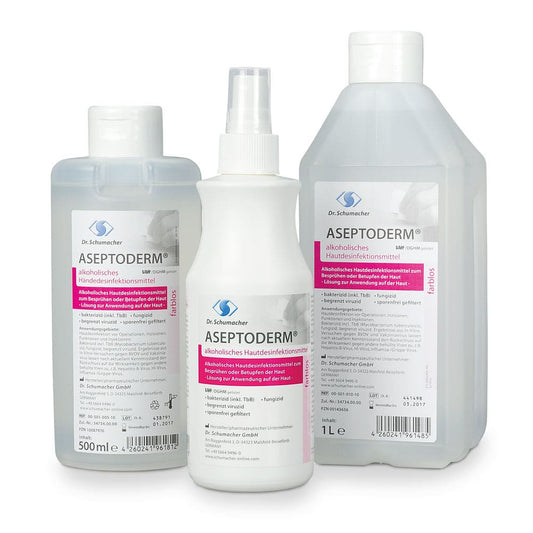 Aseptoderm Colourless Skin Disinfection | Skin-Compatible And Fast-Acting