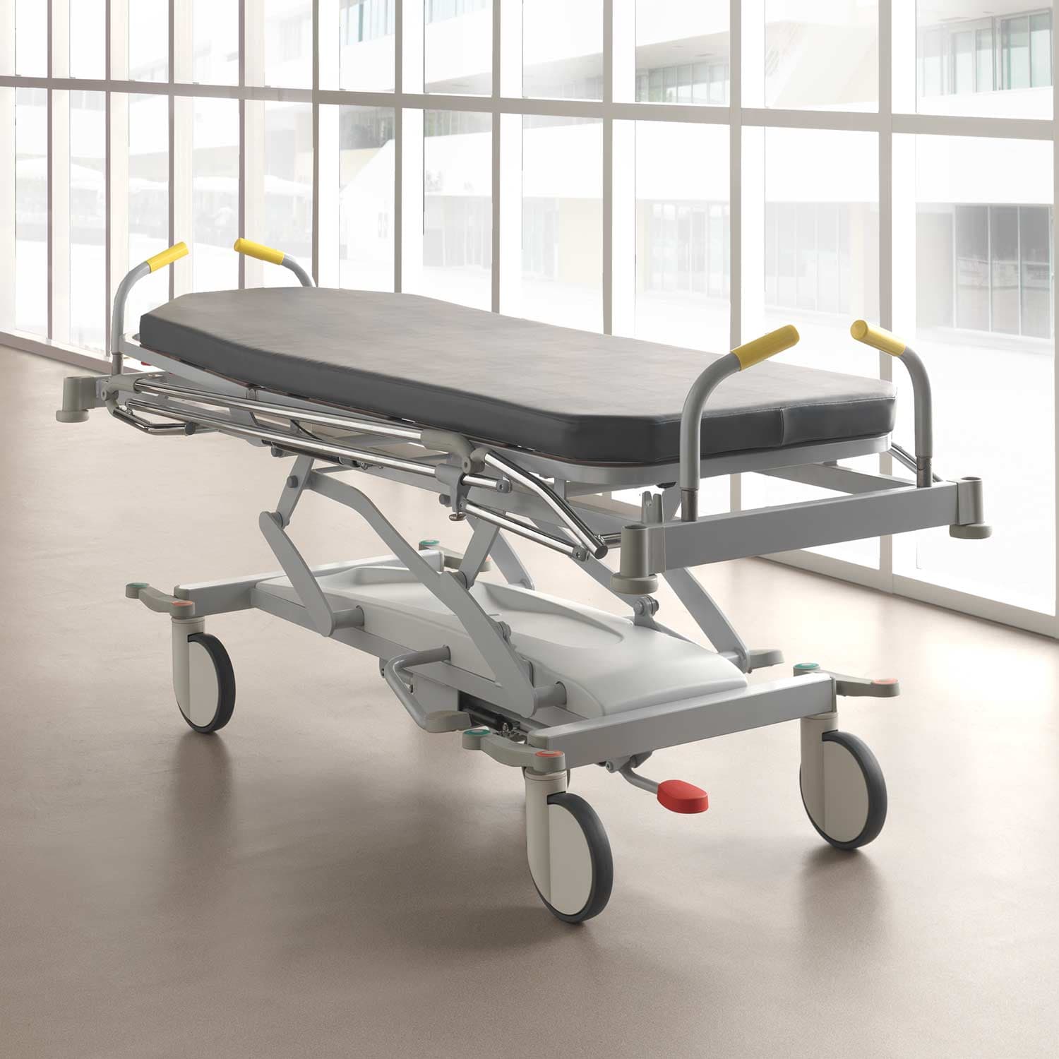 Vico Stretcher   Mobile Stretcher With Central Brake