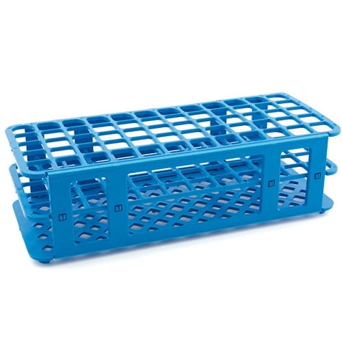 Plastic Test Tube Rack For Storing Up To 60 Test Tubes