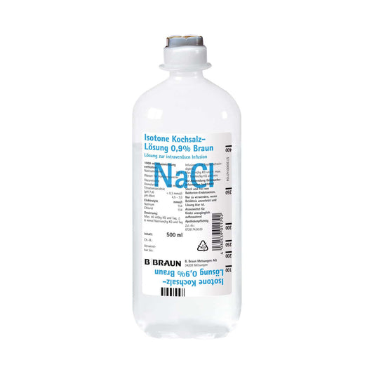 B.Braun Isotonic Saline Solution 0.9% In An Ecoflac® Plus Pe Bottle