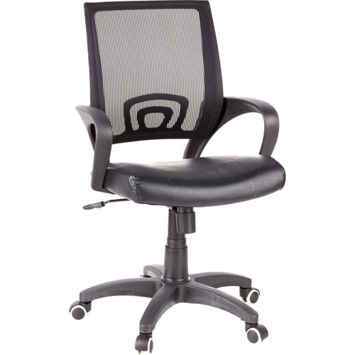Ergonomic Office Chair With Breathable Mesh Fabric Backrest