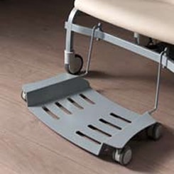 Metal Footrest For The Fero Obesitas Chair From Haelvoet