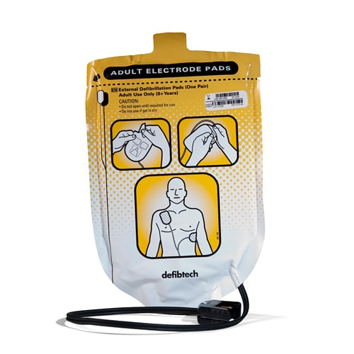 Lifeline Defibrillator Electrodes For Adults And Children Aged 8 And Over