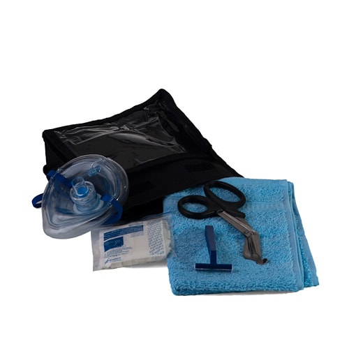 Set Consisting Of Dress Scissors   Dry Cloth   Chest Hair Razor   Respiratory Mask & Disposable Gloves