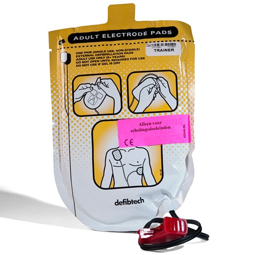 Lifeline Training Electrode Pads Can Be Used Several Times