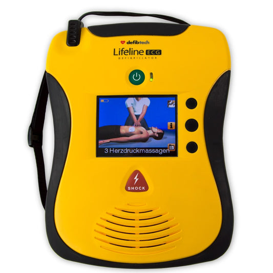 Lifeline Ecg Defibrillator - Ergonomic Smart Design For Intuitive Operation