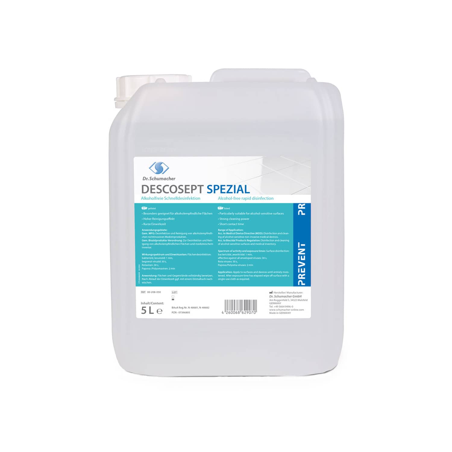 Descosept Spezial Rapid Disinfection With High Cleaning Power