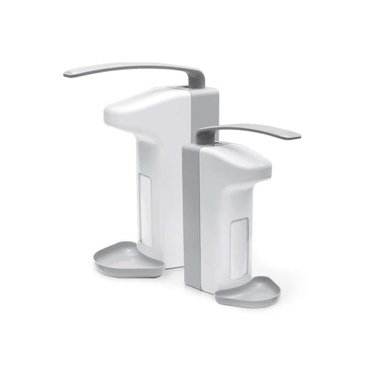 Wall Dispenser With Drip Tray And Arm Lever In Various Sizes