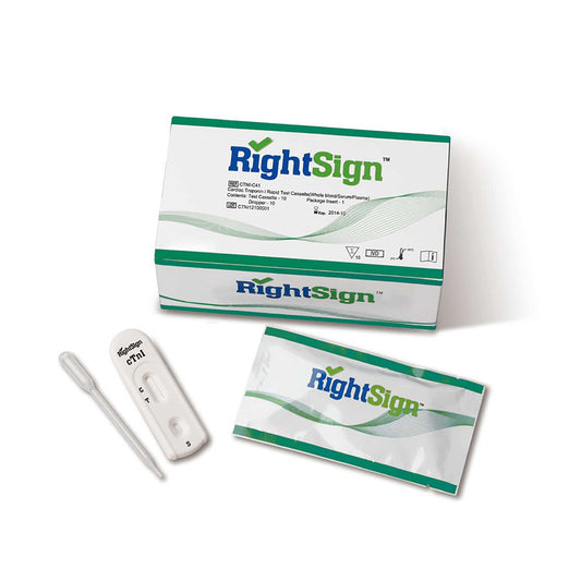 Right Sign Troponin Test With Fast Result After Approx. 10 Minutes