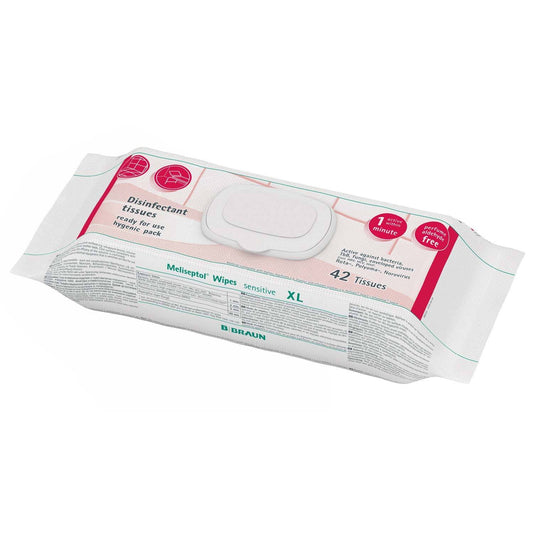 Meliseptol® Wipes Sensitive In Flowpack   Optionally Available In Standard Or Xl Size