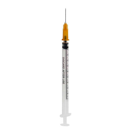Teqler Tuberculin Syringe With Smudge-Proof Scale   Displacement Tip And 25G Cannula