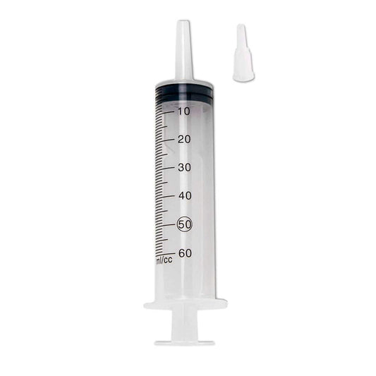 Sterile Irrigation Syringe With  Luer Adapter And Smooth-Gliding Plunger