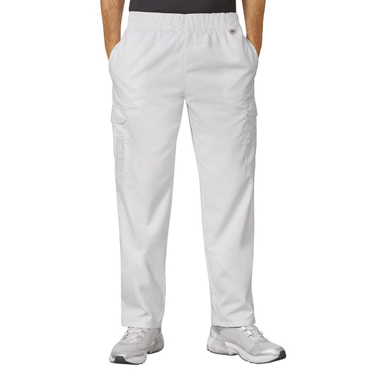 Unisex Doctor'S Trousers With Multiple Pockets And Drawstring Waist