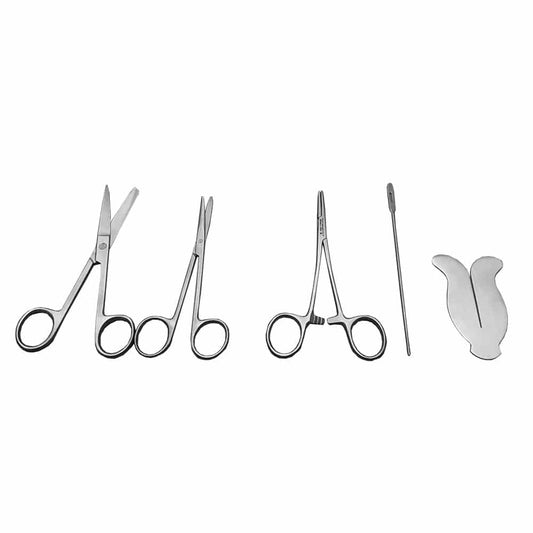 Set For Circumcision Of Boys With Sterile Disposable Instruments
