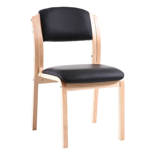 Teqler Waiting Room Chair With Hygienic Pu Synthetic Leather Cover