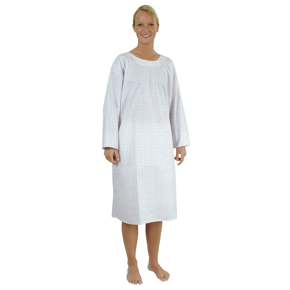 Unisex Hospital Gown For Men And Women | Universal Size   Ties In Back