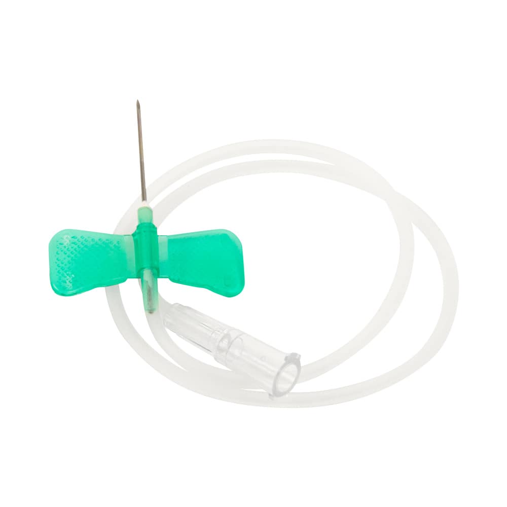 Teqler Butterfly Needle With 30Cm Tube And Luer-Lock Connector