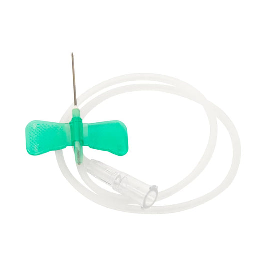 Teqler Butterfly Needle With 30Cm Tube And Luer-Lock Connector