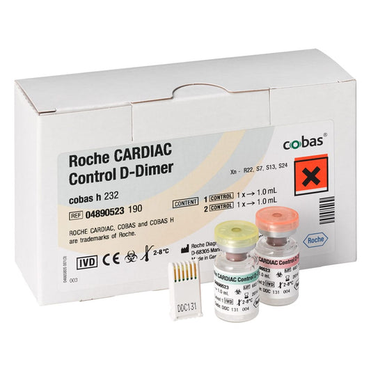 Roche Cardiac Control D-Dimer Solution For Cobas H232 Functionality Testing