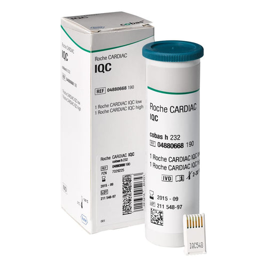 Roche Cardiac Iqc Test Strips For Functionality Testing Of The Cobas H232 Optical System