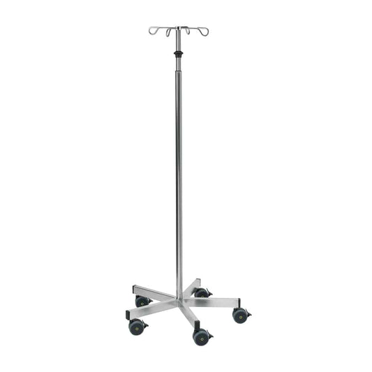 Weighted Surgical Drip Stand With Safety Height Adjustment