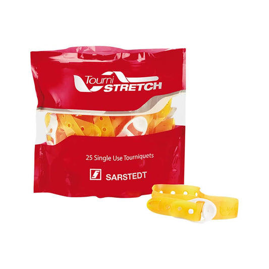 Tournistretch Single-Patient Tourniquets From Sarstedt | 25 Per Bag