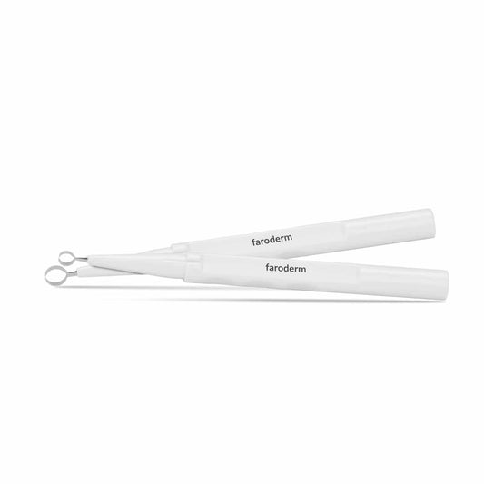 Faroderm® Skin Curettes With Sharp Round Blades For Gentle Tissue Removal