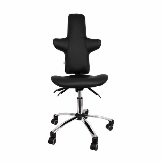 Adjustable Swivel Chair With A High Cross-Shaped Backrest