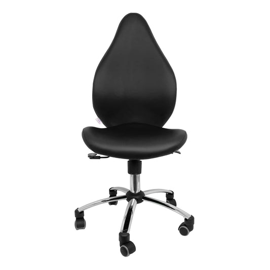 Swivel Chair With A Rounded Backrest