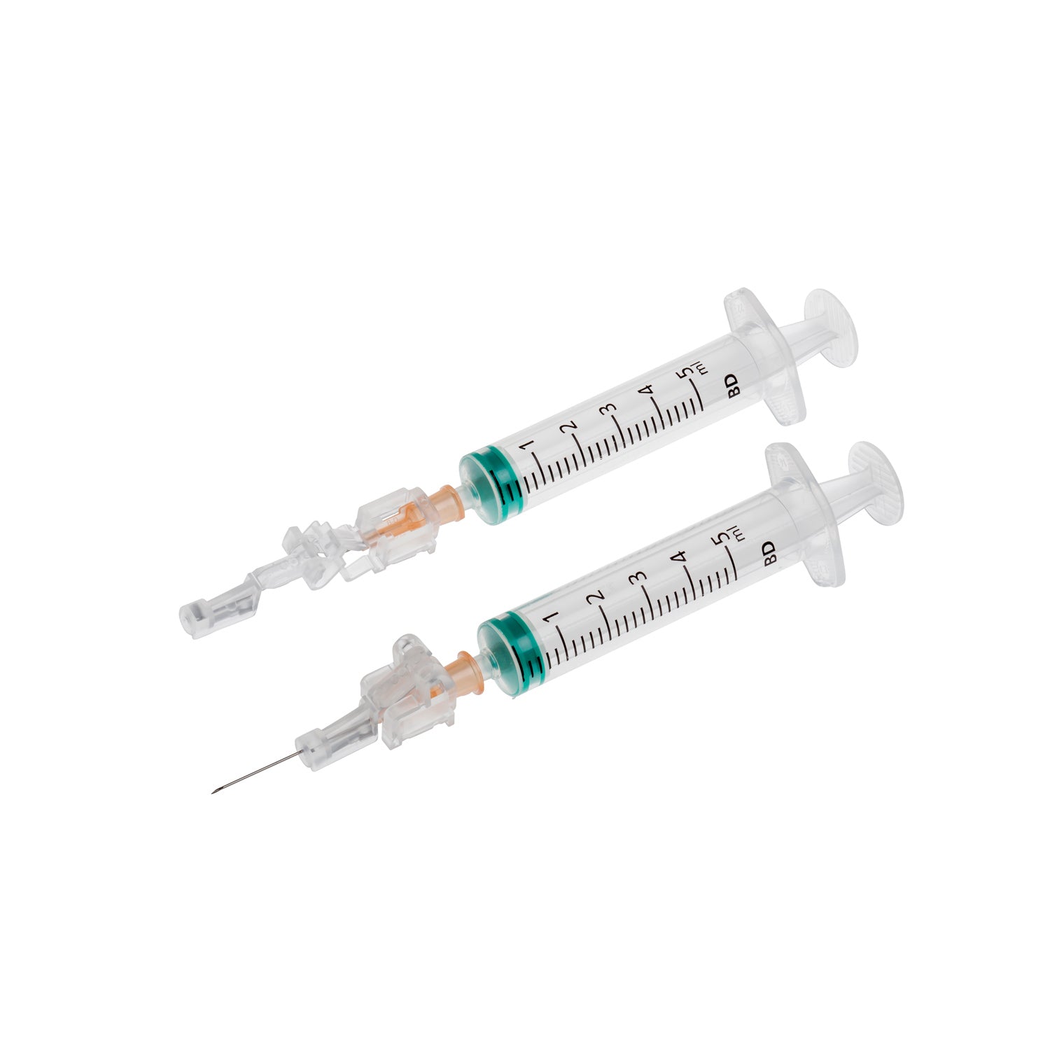 Bd Safety Glide Safety Injection Needles With Luer Attachment 