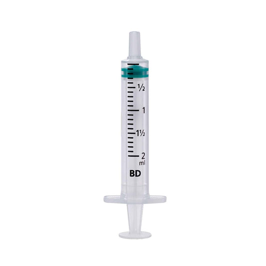 Bd Emerald 3-Part Disposable Syringes With Double Stopper