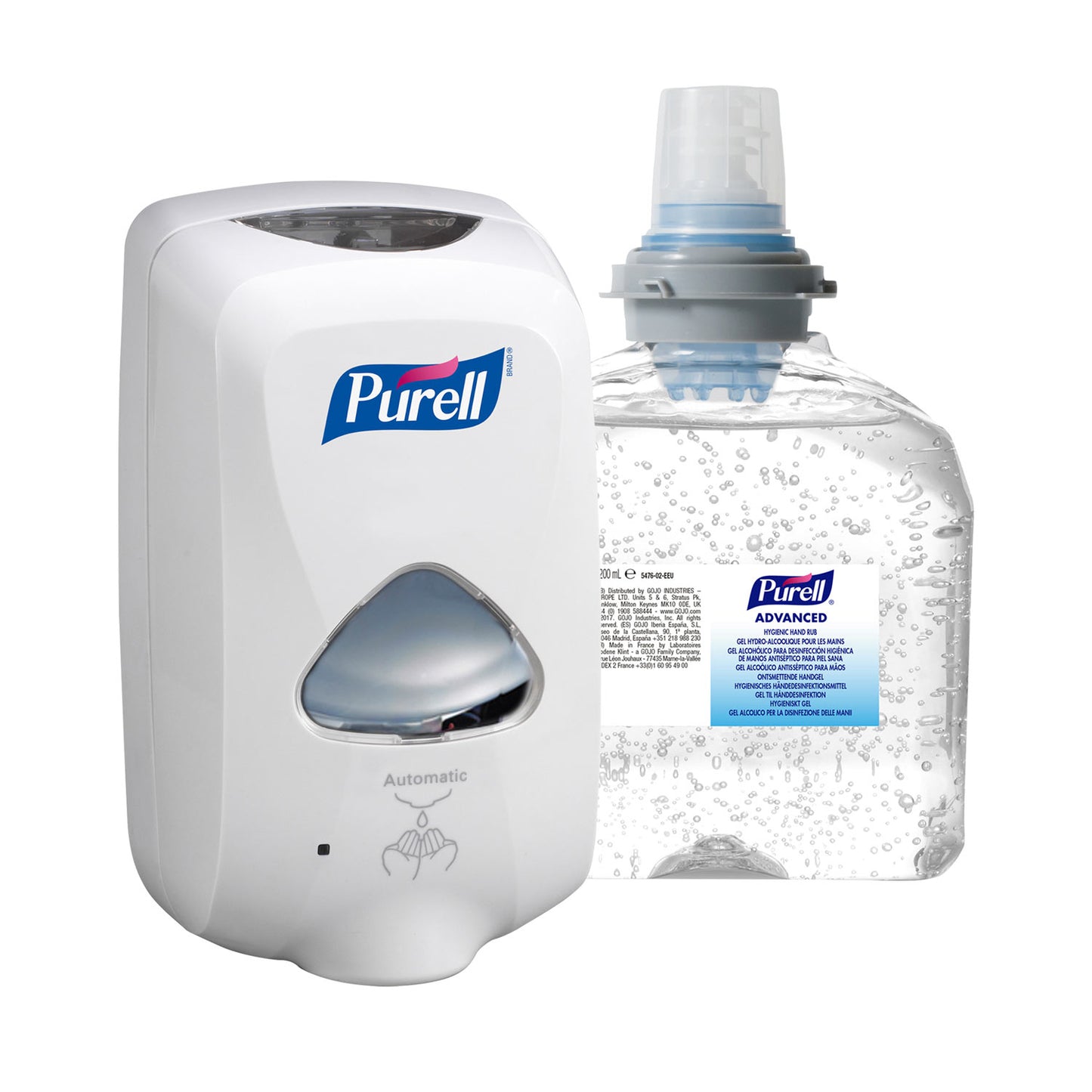 Purell Tfx Starter Set   Including The Tfx Dispenser And Purell Advanced Refill Pack