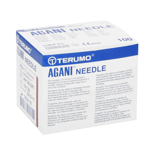Terumo Agani Disposable Needles With Colour-Coded Luer Connector