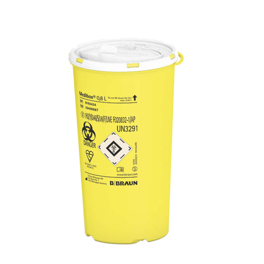 Medibox Sharps Container With Fill-Level Control