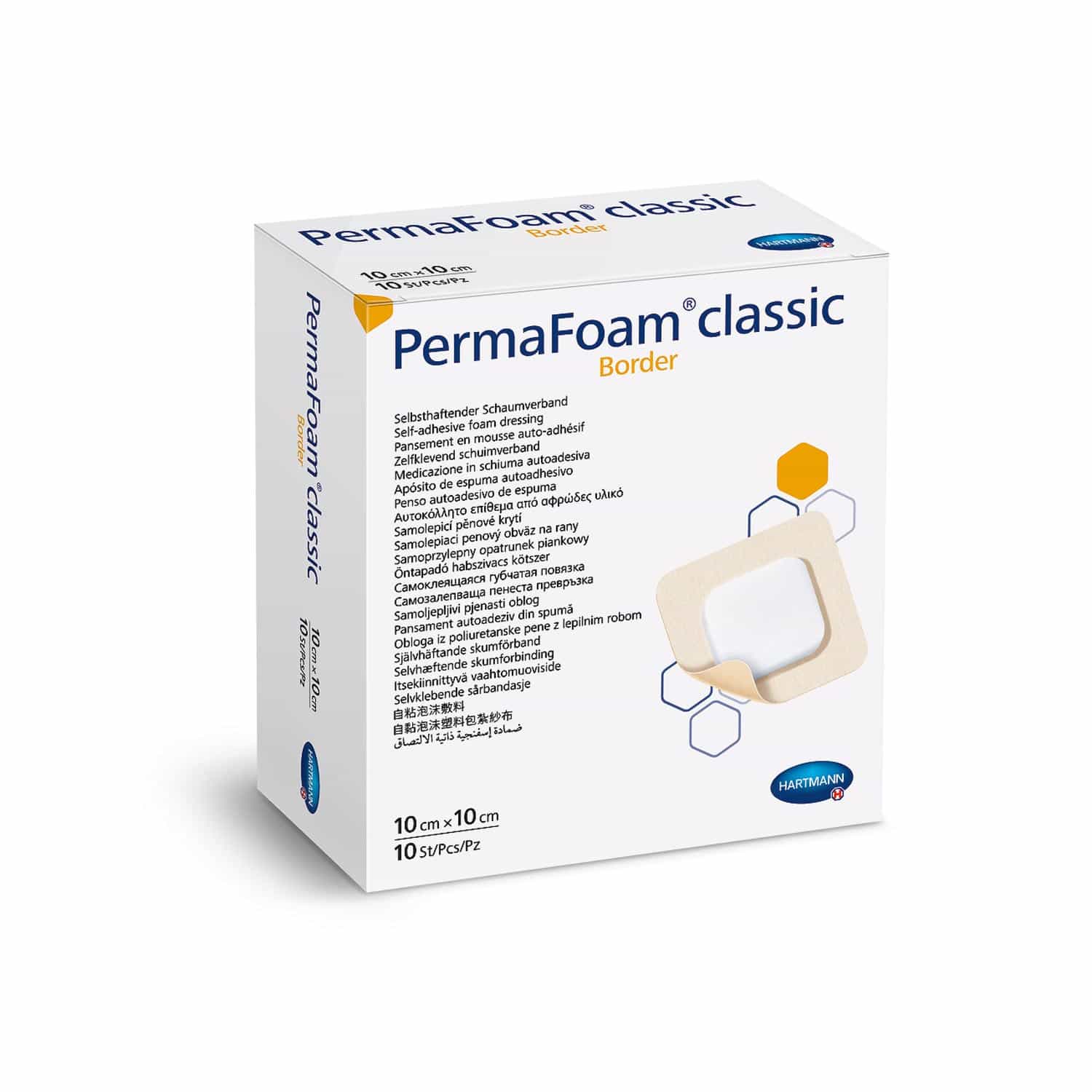 Permafoam Foam Dressing For Medium To Heavily Exuding Wounds