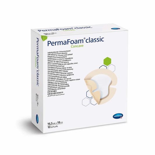 Permafoam Classic Concave For Dressings On Heel   Knee And Elbow