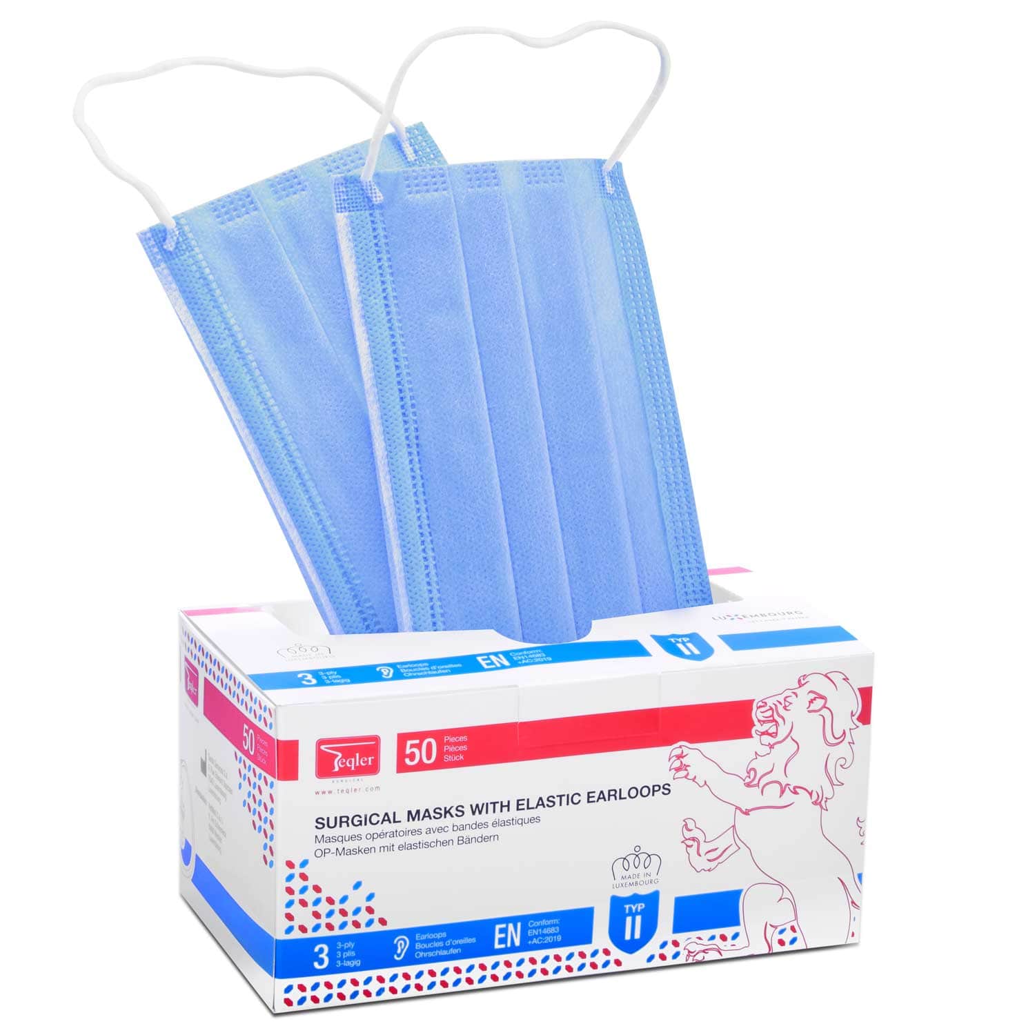 High-Quality Surgical Masks “Made In Luxembourg”