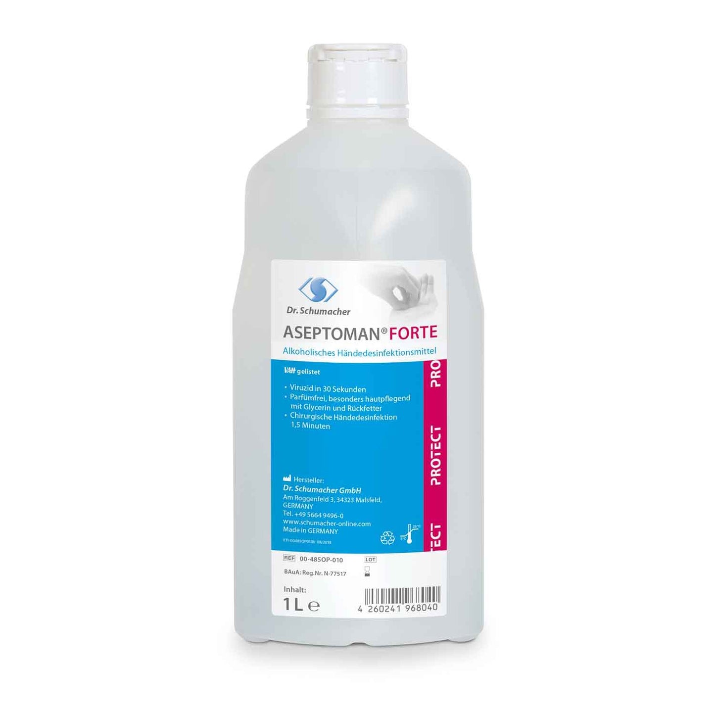 Aseptoman Forte Hand Sanitizer Available In Different Sizes