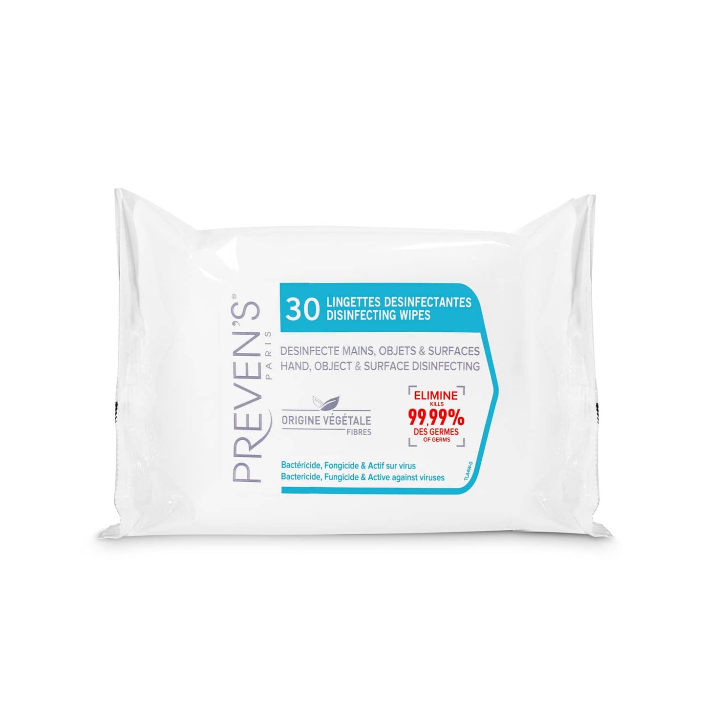 Preven'S Paris® Antiseptic Wet Wipes For Disinfection Of Hands   Objects And Small Surfaces