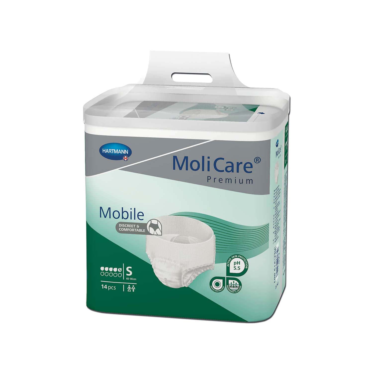 Molicare® Premium Mobile Disposable Pants For Patients With Mild And Moderate Bladder Weakness