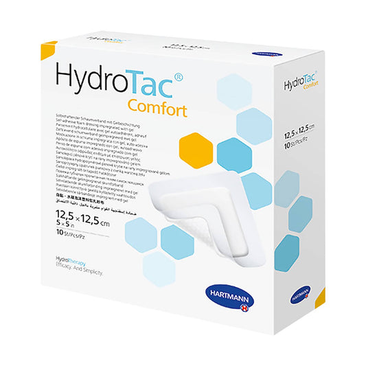 Hydrotac Comfort - Hydrophilic Foam Dressing With Circumferential Adhesive Edge