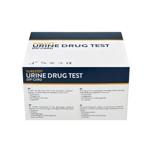 Multi-Drug: 12 Drug Dip Test (Urine) From Abbott   10 Pcs