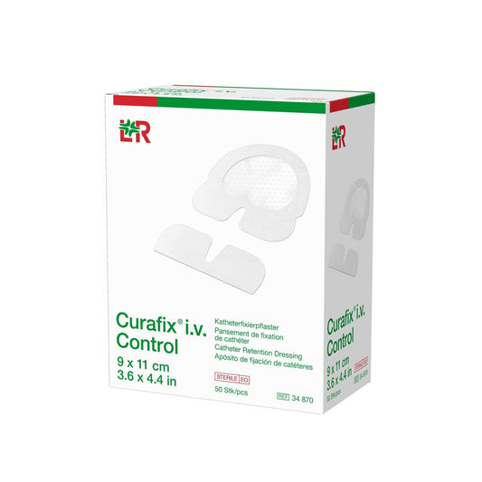 Curafix® I.V. Control Catheter Dressing With Viewing Window